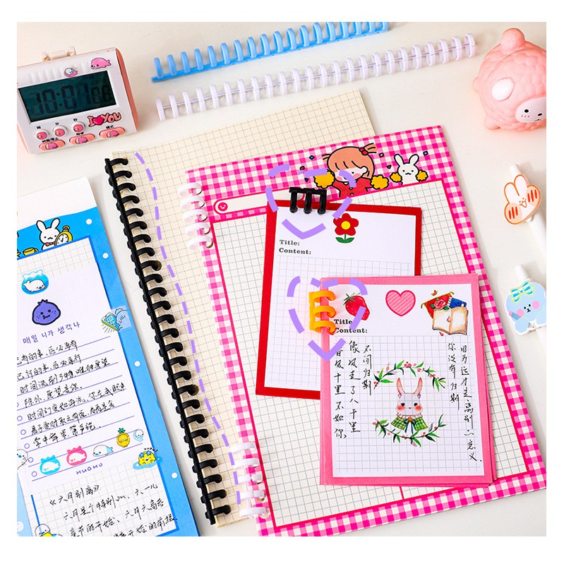 

Ring Binder Loose Leaf 30 ring holes