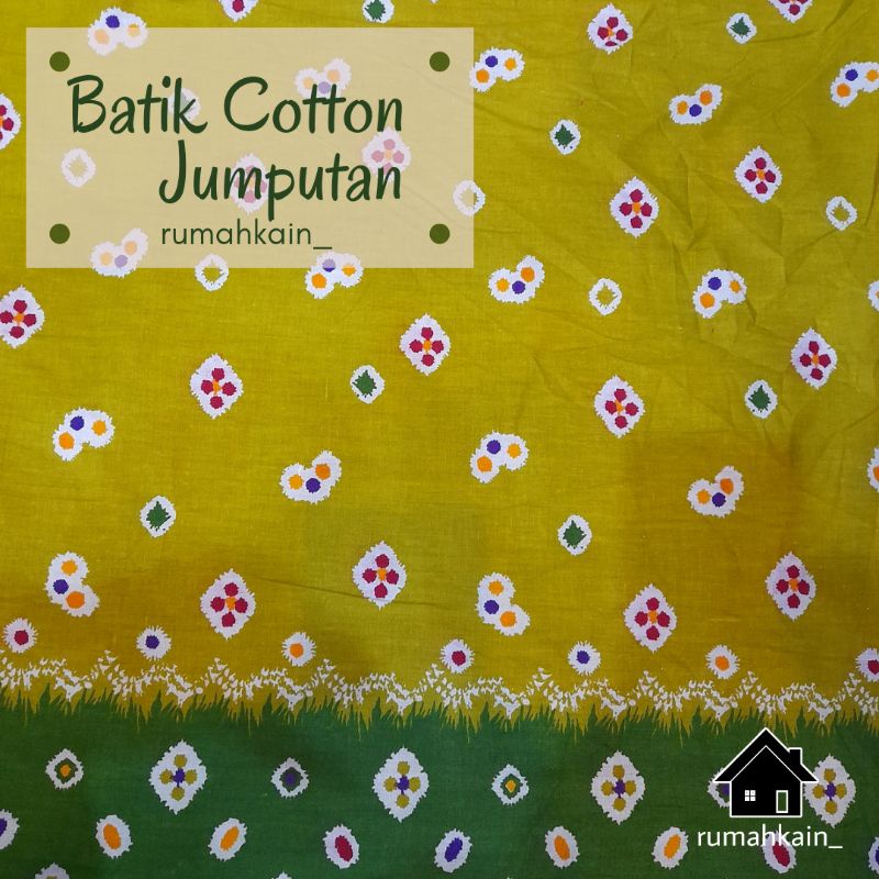 Batik Katun Jumputan/Batik Jumputan/Batik Katun