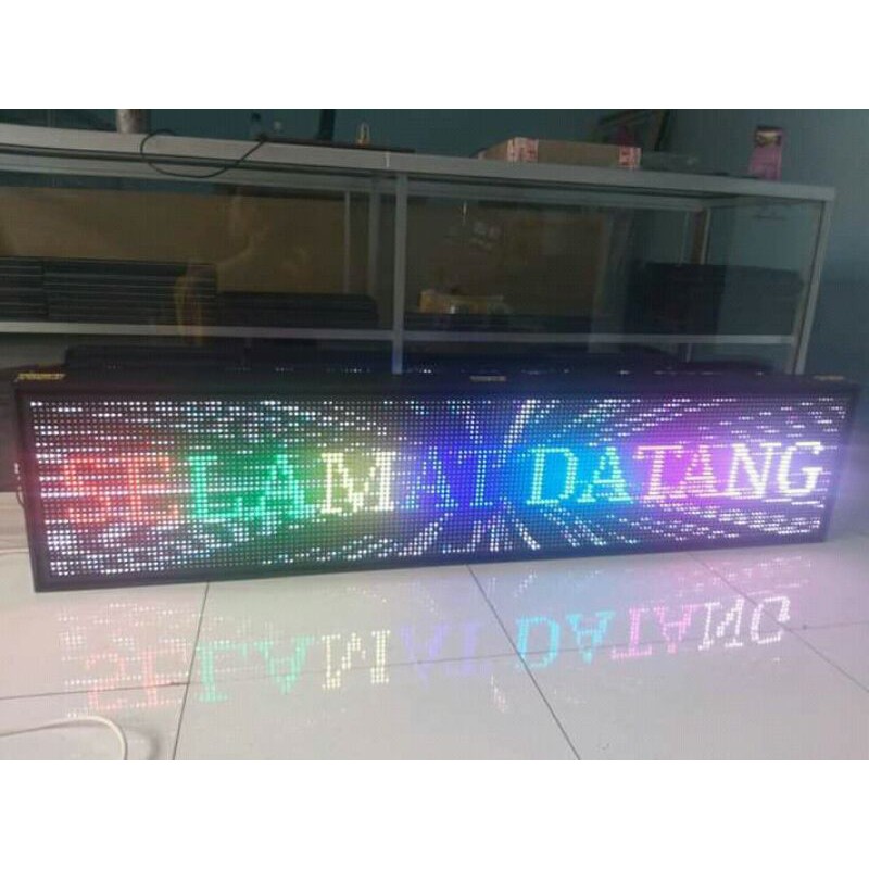 JAM MASJID DIGITAL DAN RUNNING TEKS