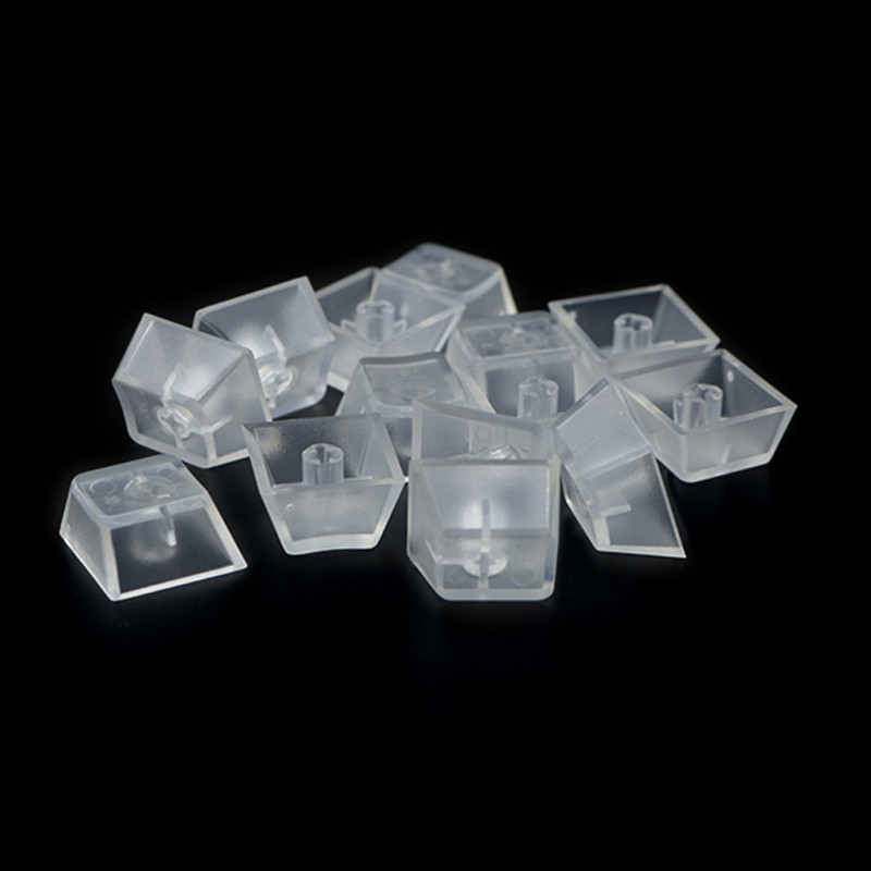 Vivi 10pcs Keycap Keyboard Mekanikal Abs Transparan Matte Backlit Untuk R4 R3 R2 R1