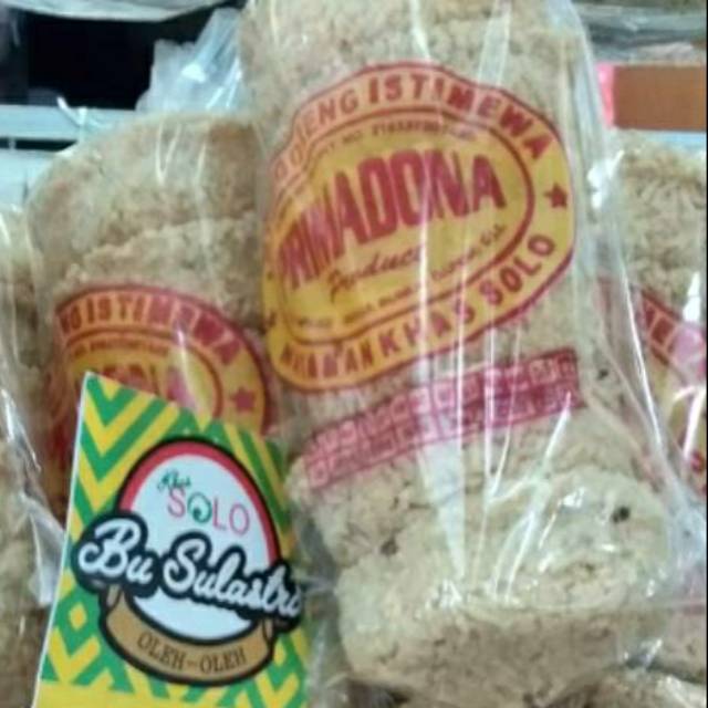 

ECER INTIP MINI SUSUN DARI KERAK NASI OLEH-OLEH KHAS SOLO