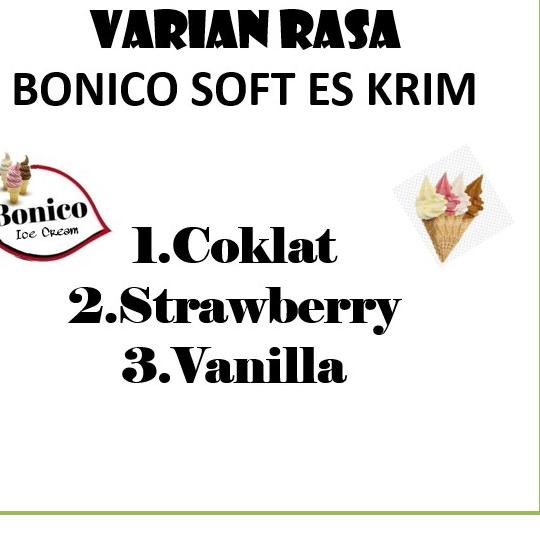 

{Y-AMQ> {☼> // BONICO VANILLA SOFT ICE CREAM POWDER 500gr PREMIUM RESTO bubuk es krim mesin VANILA cone frizco {banyak diminati>