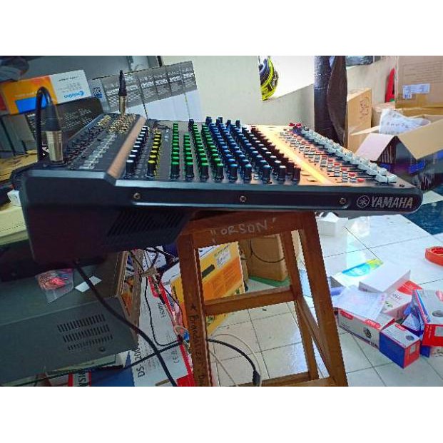 Awal Mixer Yamaha Mg 16 Xu Mg 16xu Mg16 Xu Mg16xu 16 Channel Belakang Shopee Indonesia