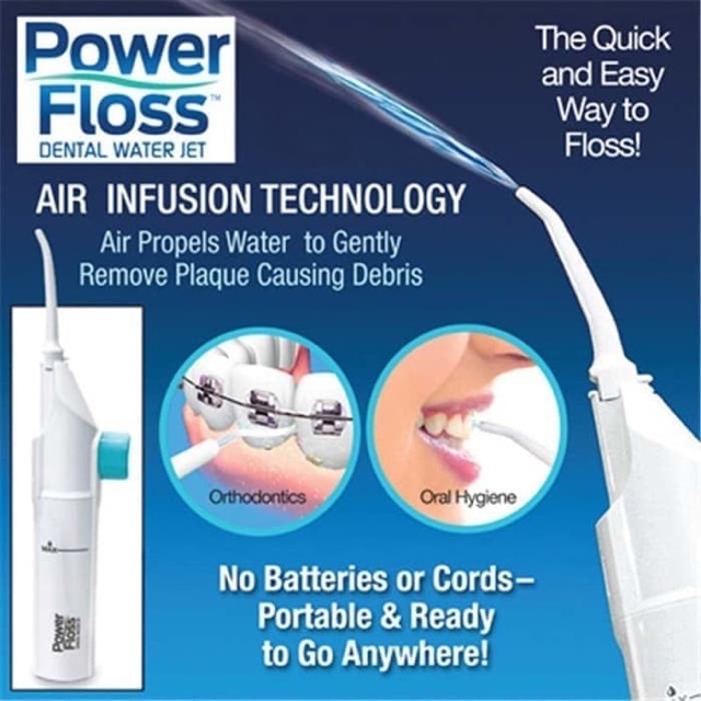 Power floss dental water jet /alat pembersih gigi