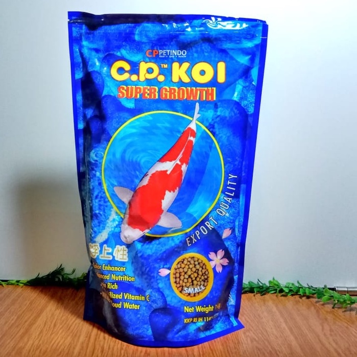 PAKAN IKAN KOI CP KOI SIZE S / MAKANAN IKAN KOI CP KOI SUPER GROWTH