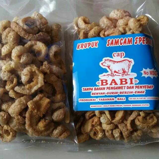

Krupuk Samcam Babi Special