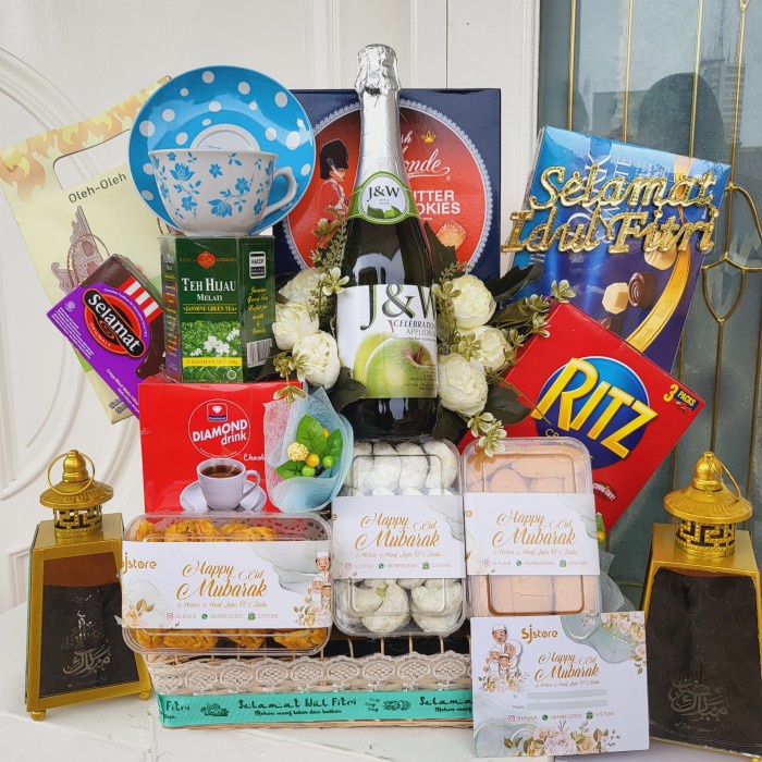 

Paket box hampers lebaran parcel idul fitri ramadhan kue kering 63