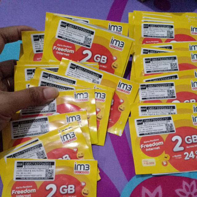 Perdana indosat nomor cantik