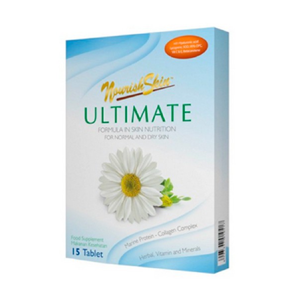 Nourish Skin Ultimate 60/30/15 Tablet / Nourish Skin Ultimate New Formula/ New Formula / Suplemen Kecantikan