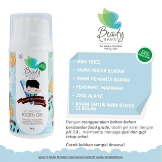 Beauty barn toothpaste toothie plus odol pasta gigi bayi