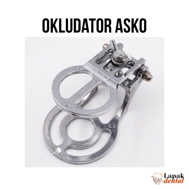 Okludator asko / dental occludator silver / articulator