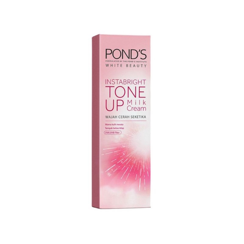 Jual Ponds White Beauty Tone Up Cream Milk Instabright Gr Shopee Indonesia