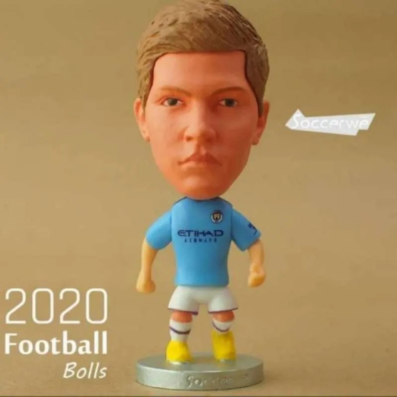 Soccerwe Soccer Action Figure - Kevin De Bruyne Manchester City #17