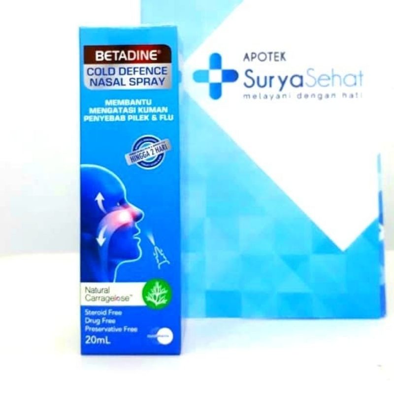 Betadine Cold Defence Nasal Spray 20ml
