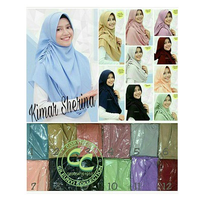 Pastan Sherina Hijab Jilbab Terlaris Pashmina Instant / Jilbab Pasmina / Hijab Serina Instan