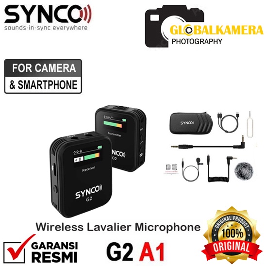 Synco G2 (A1) Wireless Mic - 1 Transmitter For Camera & Smartphone