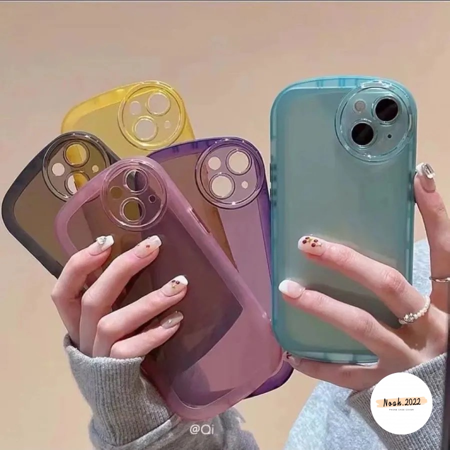 Soft Case Pelindung Lensa Bahan TPU Transparan Anti Jatuh Tahan Banting Untuk IPhone 13 12 11 PRO MAX XR XS MAX