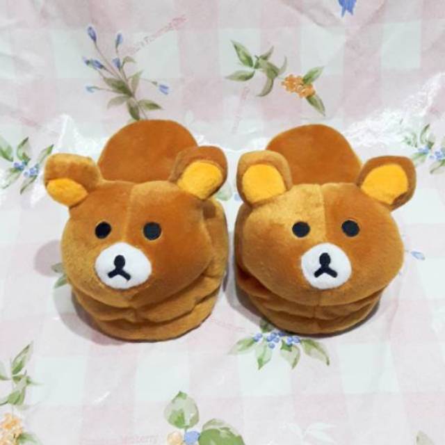  Sandal  Boneka  Sandal  Rumah  Sandal  Tidur Dewasa Rilakuma 