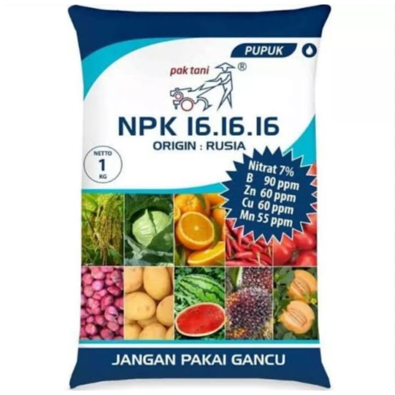 PUPUK NPK MUTIARA 16 16 16, PUPUK NPK BUAH