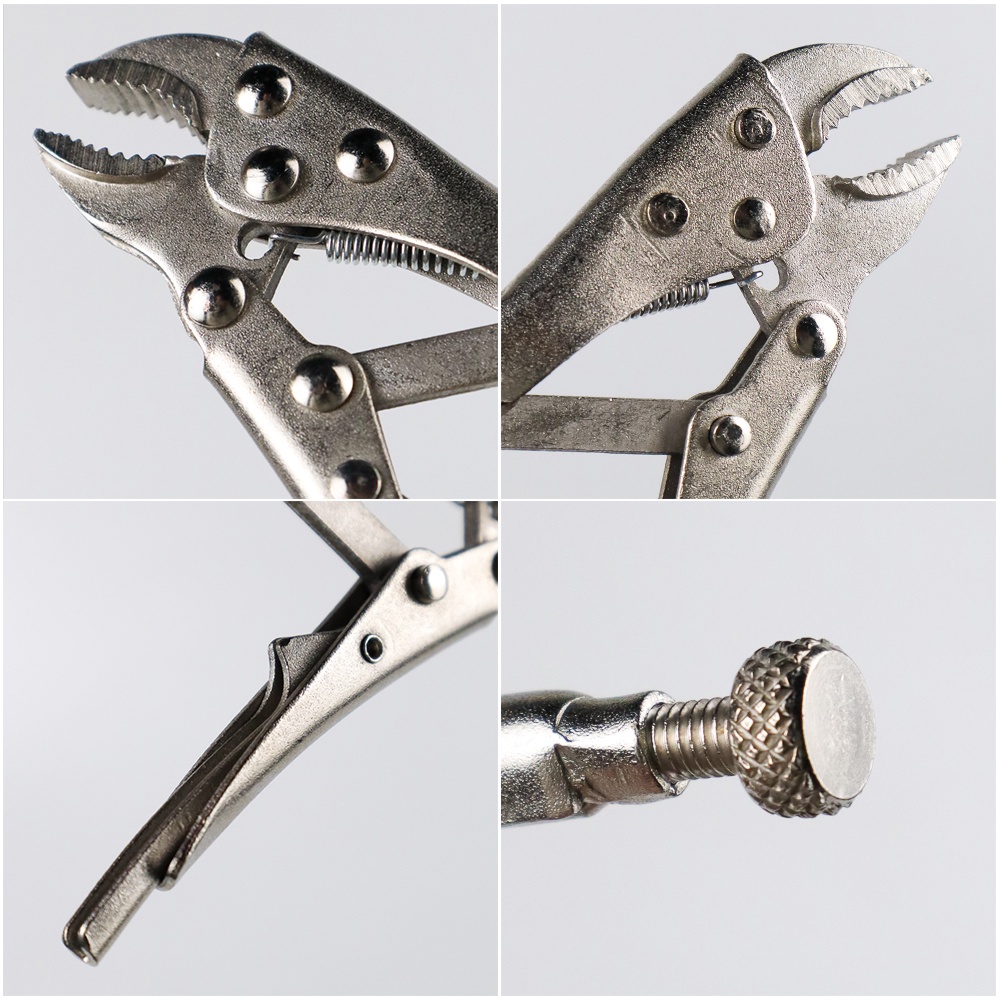 GSU8 Yofe Tang Multifungsi Locking Pliers Ground Mouth Lock Jaw Clamp 5 Inch - X47 Or-i