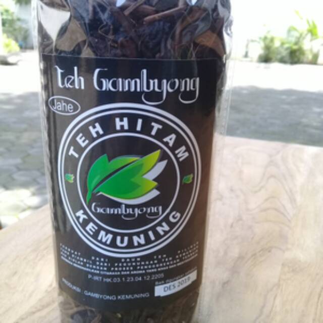 

Black tea aroma jahe/melati