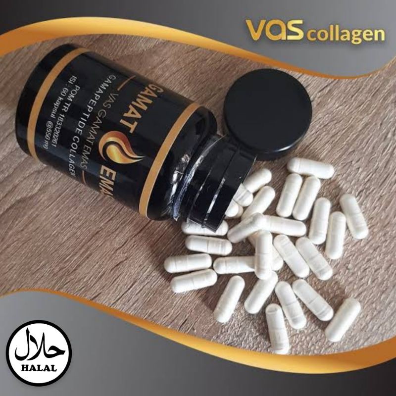 GAMAT EMAS PEMUTIH GAMAT EMAS VAS COLLAGEN ASLI ORIGINAL