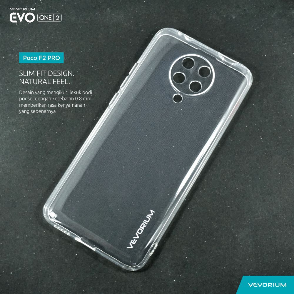 VEVORIUM EVO ONE Xiaomi Poco F2 Pocophone F2 Pro Clear Soft Case Bening Softcase