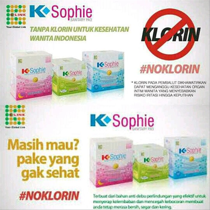 PEMBALUT WANITA K-SHOPIE RECOMMENDED PARA PAKAR KESEHATAN DUNIA TERBAI