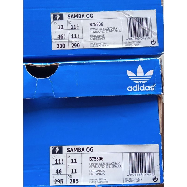 Adidas Original Samba OG putih B75806