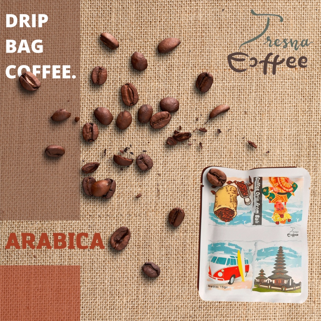 

Arabica Drip Bag Coffee "Pujungan - Bali" Origin