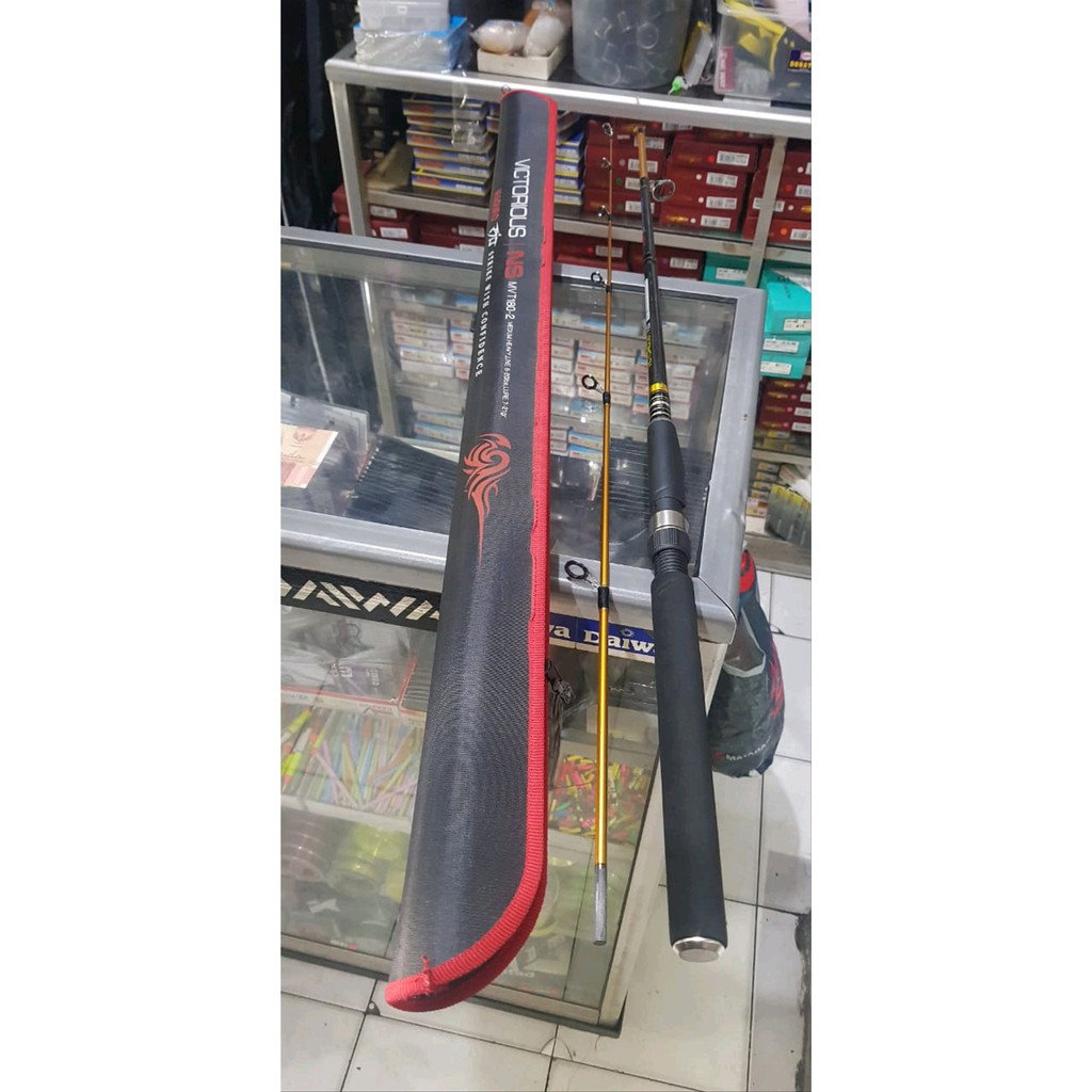 Joran Maguro Victorious NS 180 cm / 602 Joran Spinning - carbon solid  8-20 lbs