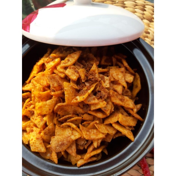 

kripik Rendang telor