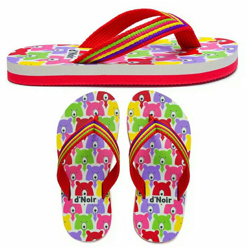 Sandal Anak Perempuan D' Noir Flat Candy | Sandal Jepit Anak Perempuan