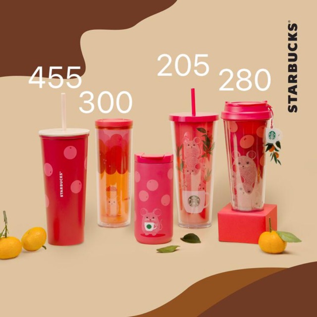 Starbucks New Tumbler Lunar New Year 2020 Rat