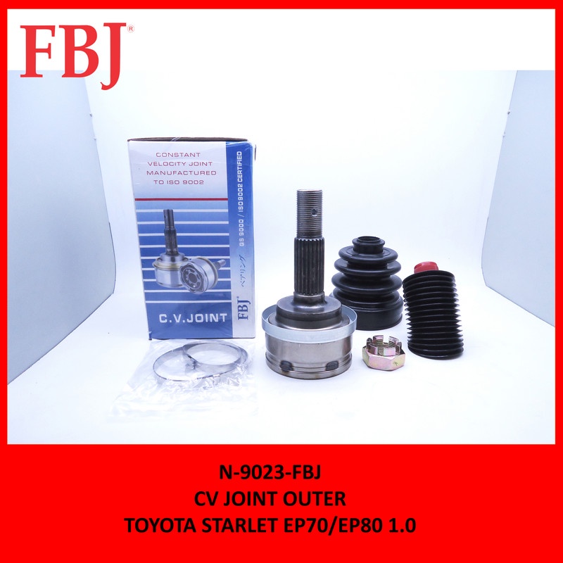 Jual CV JOINT LUAR TOYOTA STARLET EP70 EP80 1.0 FBJ AS RODA Shopee