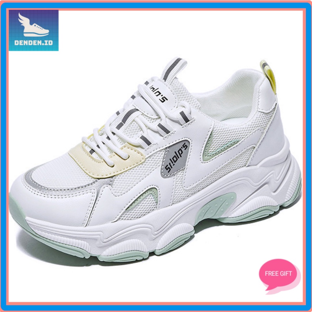 [DENDEN.ID] Sepatu Wanita Sneakers Olahraga Korea DD1025