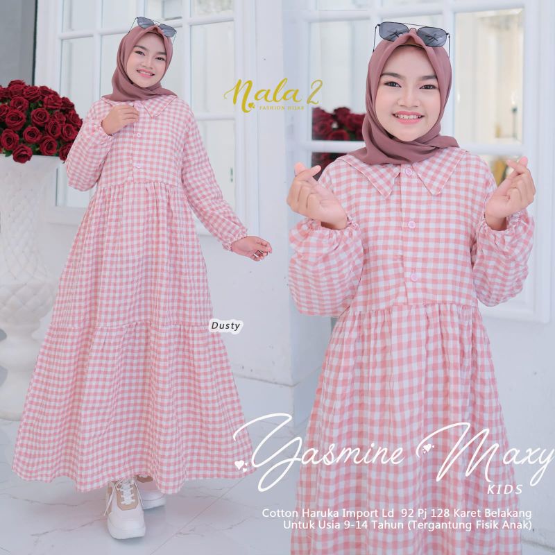gamis anak - yasmine maxy ori nala#2