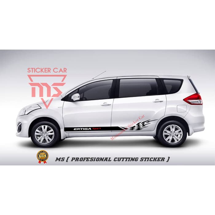 PROMO STIKER MOBIL ERTIGA STICKER CUTTING SUZUKI ALL NEW ERTIGA Elegan