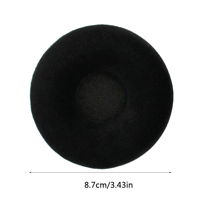 Cre 2PCS Bantalan Earpad Pengganti Bahan Flanel Lembut Untuk Headset AKG K121 K121S K141 MKII K142HD