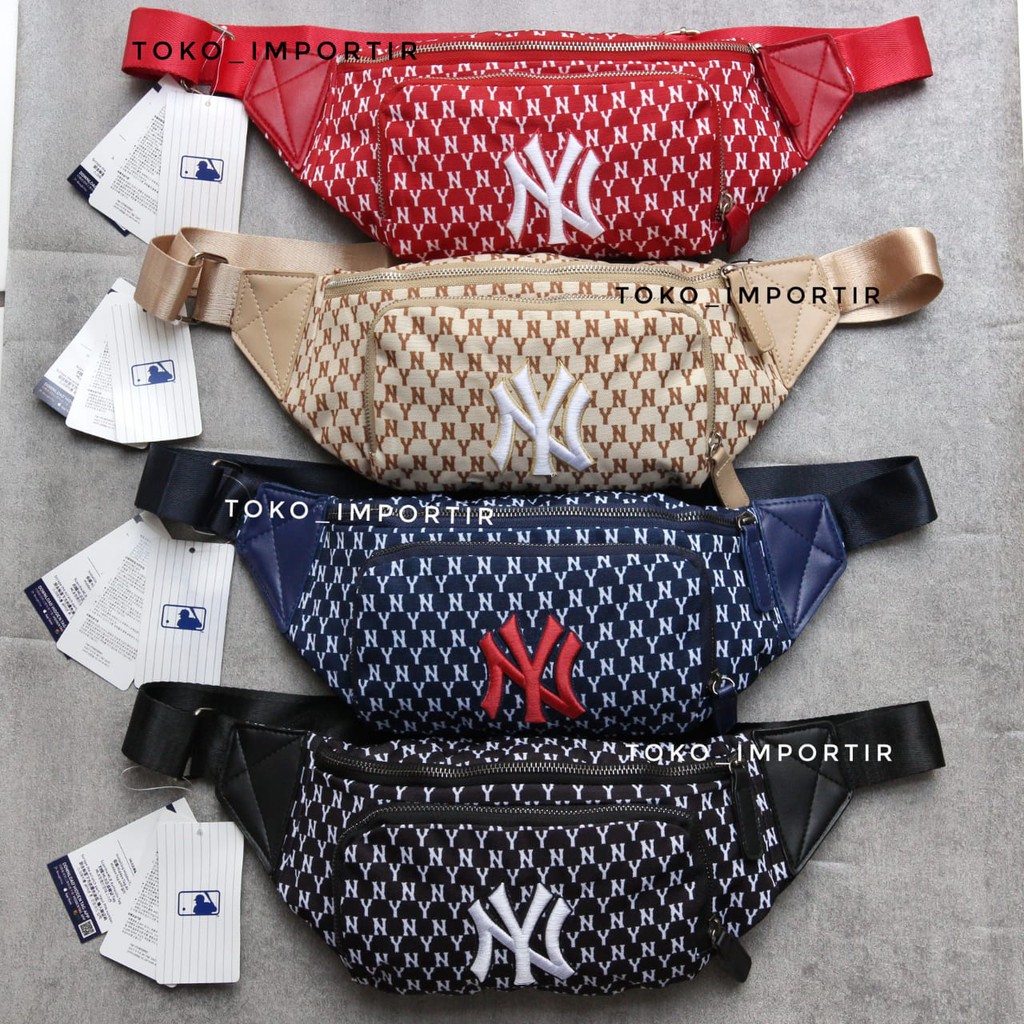 Waistbag NY Monogram MLB Korea