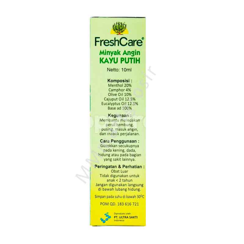 FreshCare / Minyak Angin Kayu Putih / Minyak Angin Roll On / 10ml