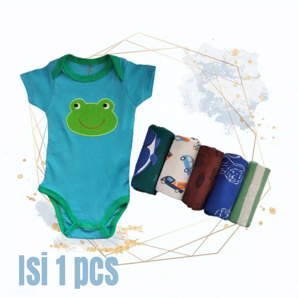 [1PCS] Jumper Lengan Pendek | Jumper Bayi