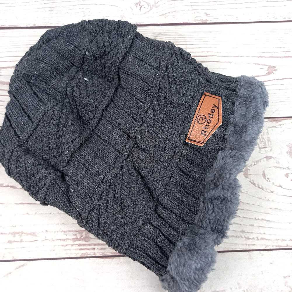 Kupluk Pria Beanie Hat Tutup Kepala / Topi Winter Bennie / Topi Rajut