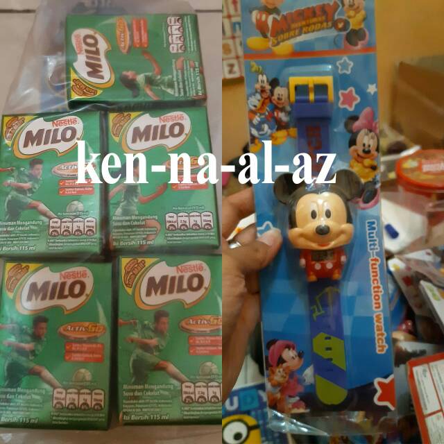 

paket milo isi 5+jam karakter anak