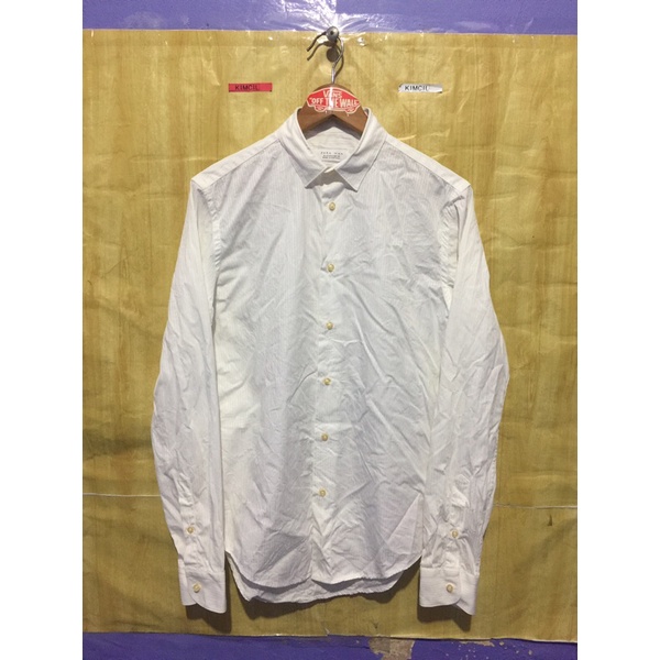 kemeja putih zara man size S made in bangaldesh