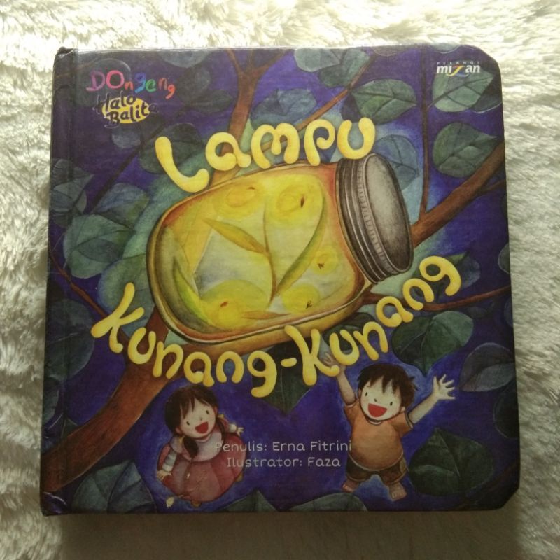 Buku anak boardbook preloved second bekas Dongeng Halo Balita LAMPU KUNANG-KUNANG