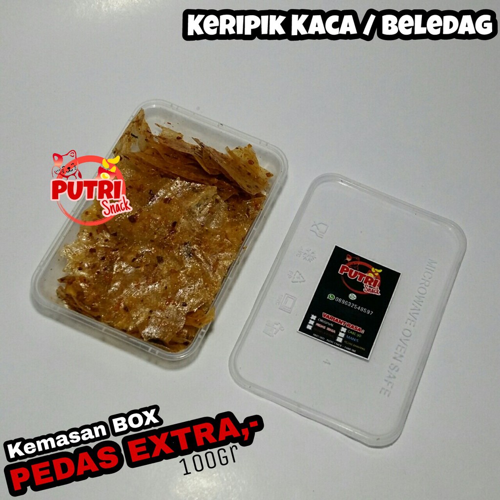 

Keripik Kaca Beledag Kemasan Box Extra Daun Jeruk