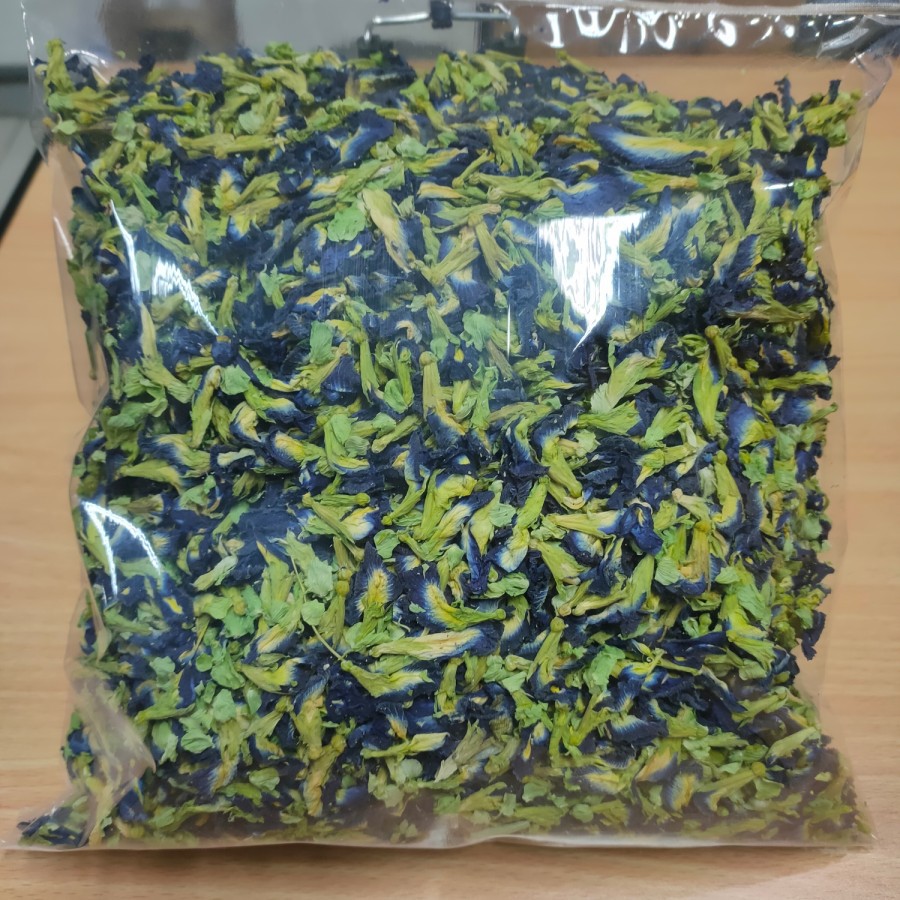

BUNGA TELANG / TEH BUNGA TELANG KERING / HERBAL ALAMI ANTIOKSIDAN / PEWARNA ALAMI / BUTTERFLYPEA