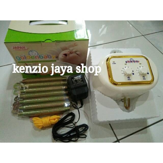 Mesin ayunan listrik golden baby dilengkapi timer