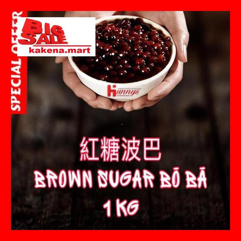 

Kak8Vitxd Tapioca Pearl Rasa Brown Sugar / Bubble Boba Tapioka Premium 1 Kg S50K50A